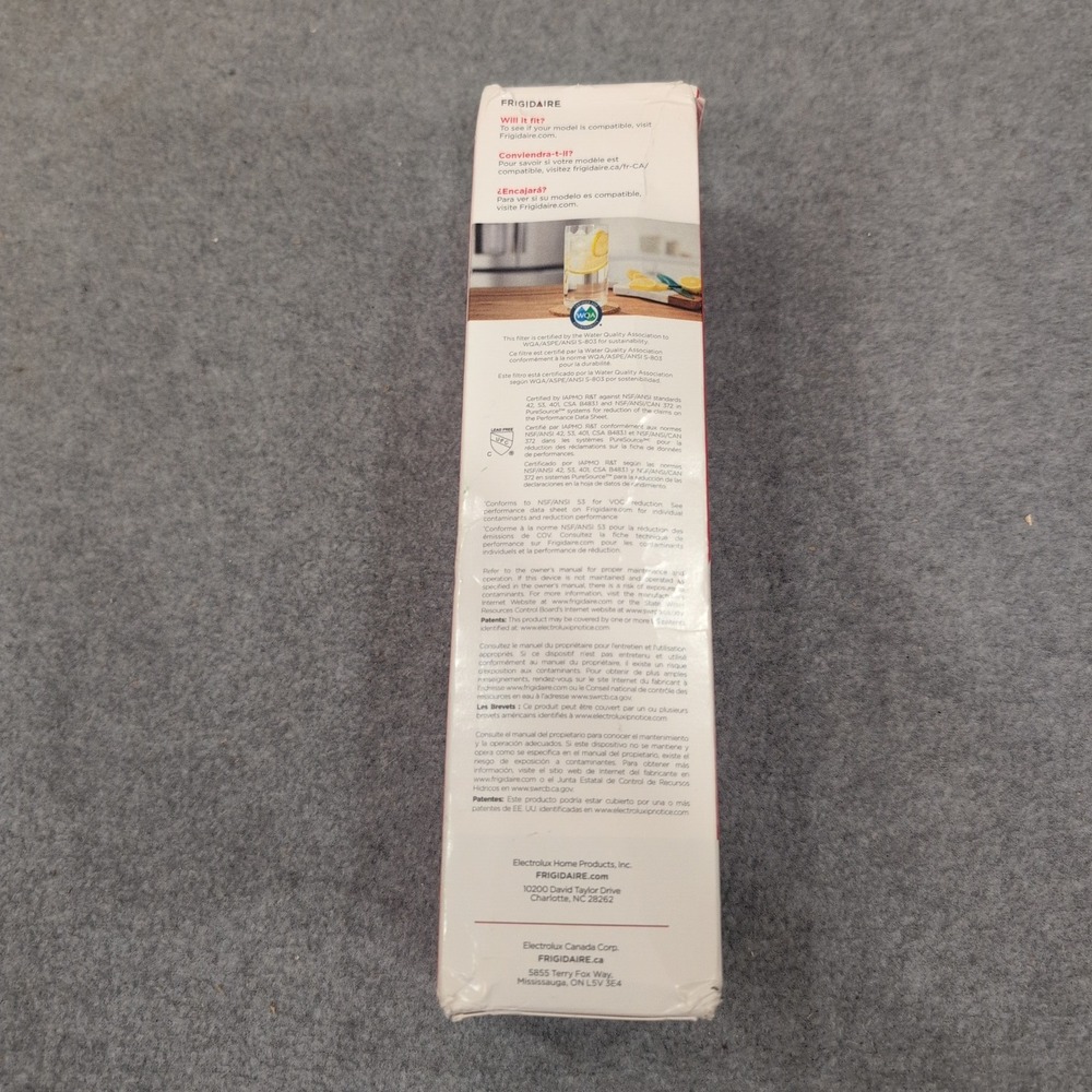 Frigidaire PureSource 3 Refrigerator Water Filter WF3CB White 012505452185 - Picture 3 of 4